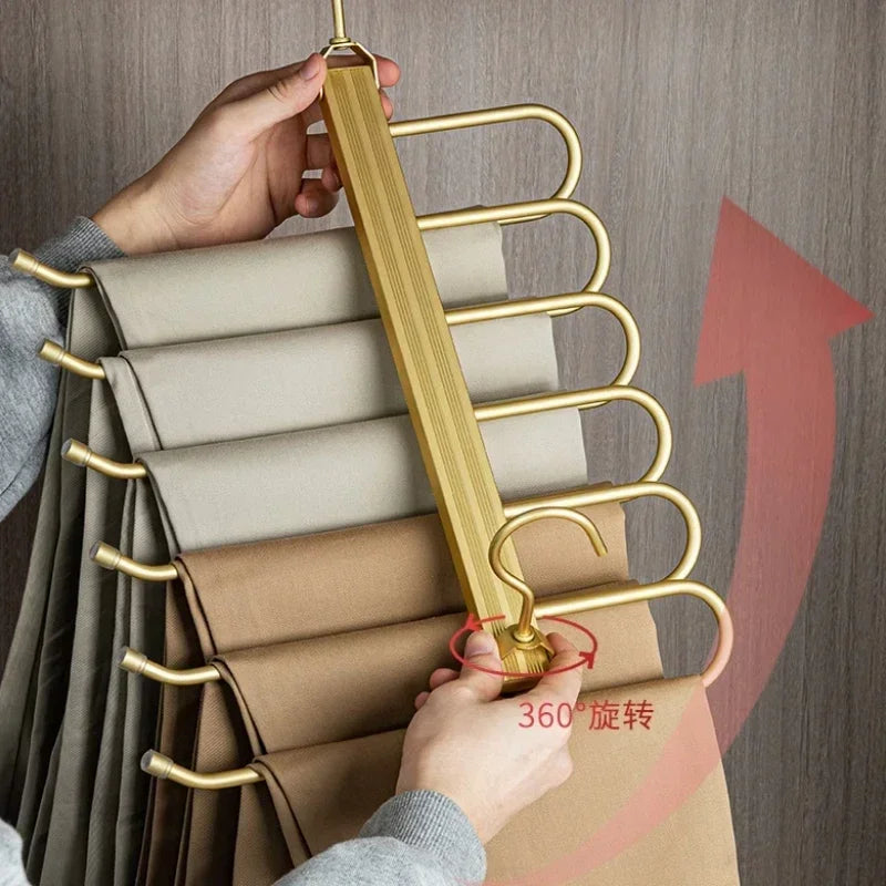 Percha plegable multiposición para pantalonesPerchasHome & Garden > Household Supplies > Storage & Organization > Clothing & Closet Storage > Closet Organizers & Garment Racks > Closet Organizers