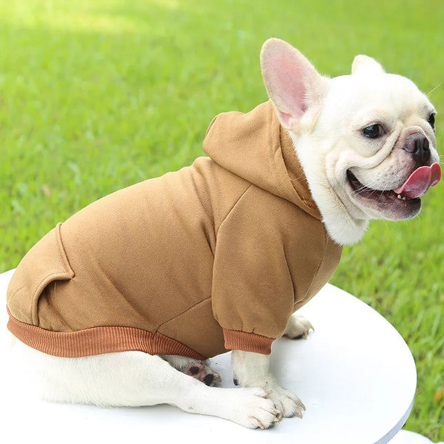 Sudadera con capucha de invierno para mascotas