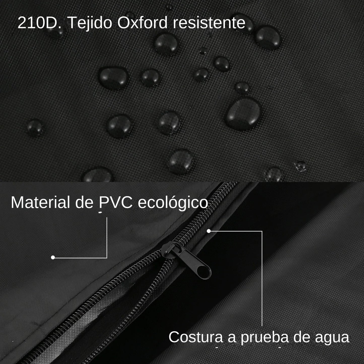 Funda protectora para depósito de agua de lluvia con protección UV