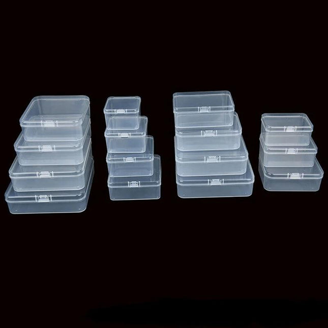 Transparent PP Plastic Box Jointed Rectangular Square Packaging Box