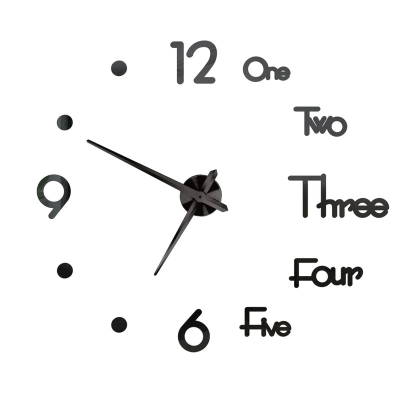 Reloj de pared 3D en diferentes modelosRelojes