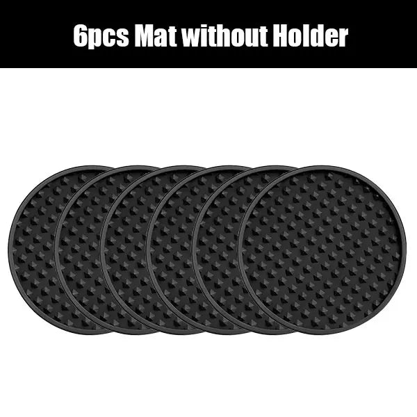 Set posavasos de silicona con soporte, 6 unidadesPosavasosHome & Garden > Kitchen & Dining > Barware > Coasters