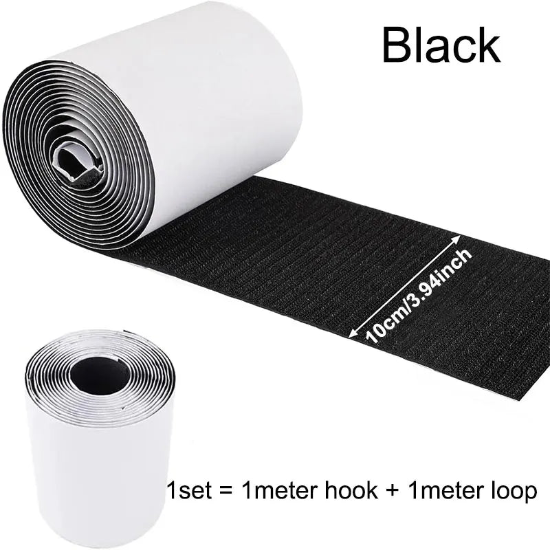 Cinta autoadhesiva de velcro doble cara, 1 mCintasArts & Entertainment > Hobbies & Creative Arts > Arts & Crafts > Art & Crafting Materials > Craft Fasteners & Closures > Hook and Loop Fasteners > Self-Adhesive Hook & Loop Fasteners