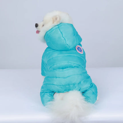 Mono de invierno impermeable para perros