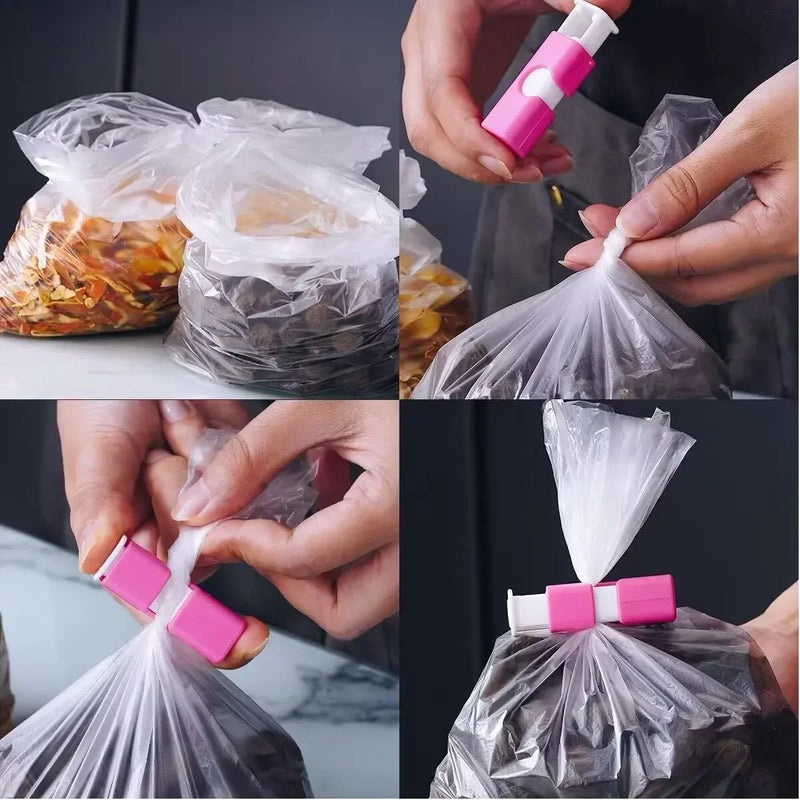 Pinzas reutilizables para sellar bolsas de alimentos – pack de 6 o 12 unidadesPinzasHome & Garden > Kitchen & Dining > Food Storage Accessories > Twist Ties & Bag Clips > Bag Sealing Clips