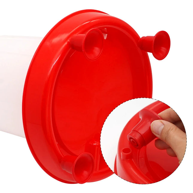 Bebedero automatico para aves de corralComederos