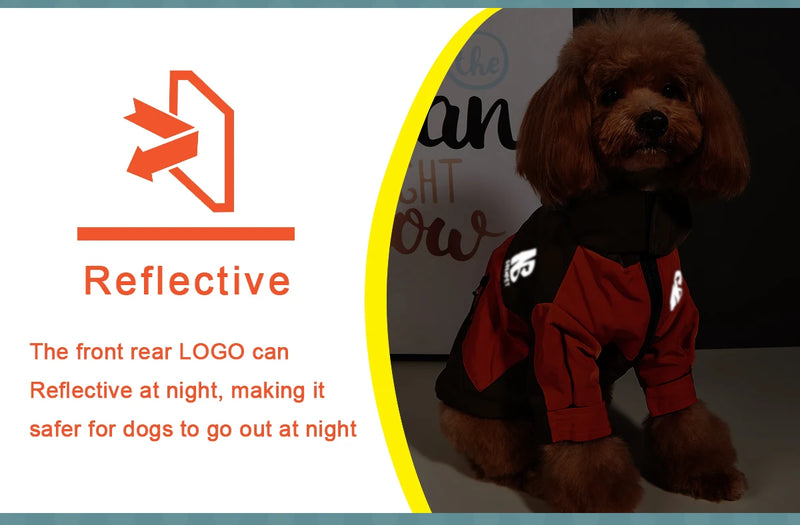 Chaqueta impermeable con forro polar interior para perrosRopaAnimals & Pet Supplies > Pet Supplies > Pet Apparel > Pet Jackets