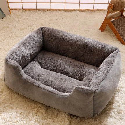 Square pet bed