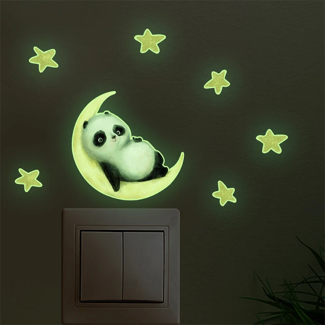 Fluorescent animal switch sticker