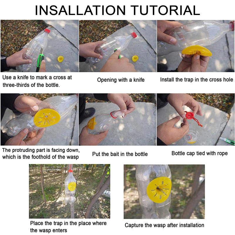 Trampa para avispas en forma de flor | Captura insectos voladoresTrampasHome & Garden > Household Supplies > Pest Control > Pest Control Traps