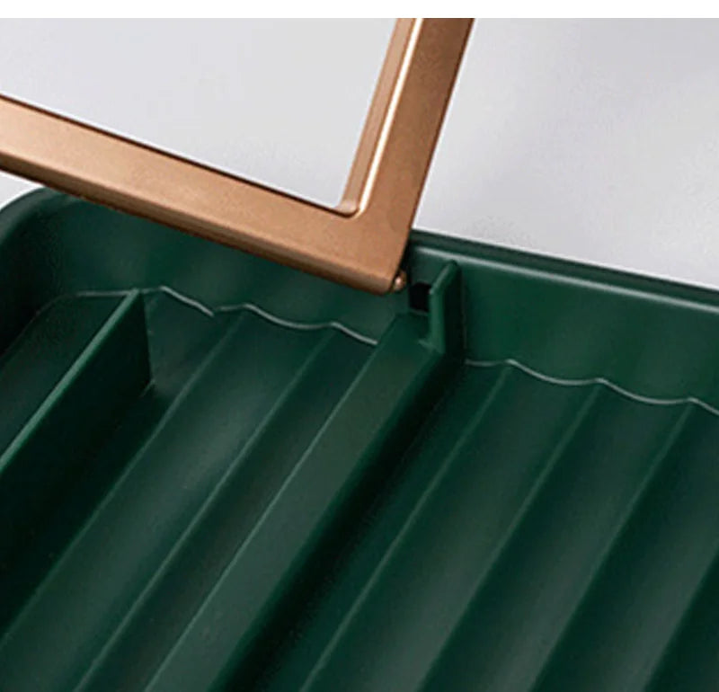 Soporte plegable multifuncional para accesorios de cocinaSoportes utensilios de cocina