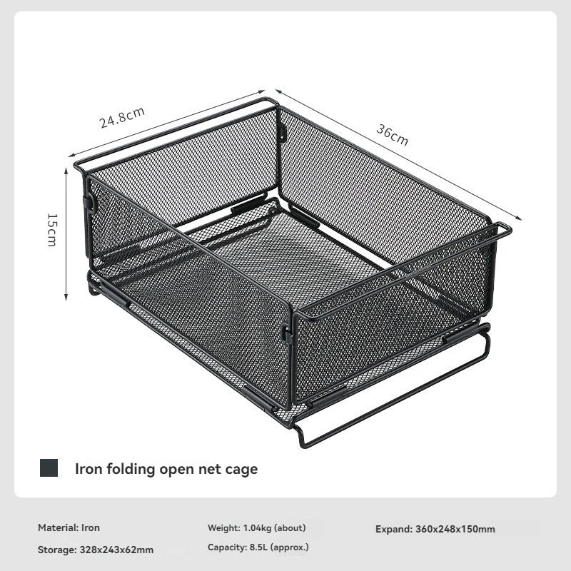 Cesta plegable de hierro para mesa de camping IGT 8,5LAccesoriosHome & Garden > Household Supplies > Storage & Organization > Household Storage Containers