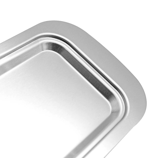 Stainless Steel Butter Tray with Lid