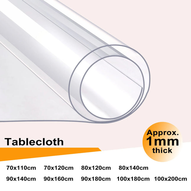 Mantel protector transparente 1 mm | PVC cristal para mesa rectangularMantelesHome & Garden > Linens & Bedding > Table Linens > Tablecloths