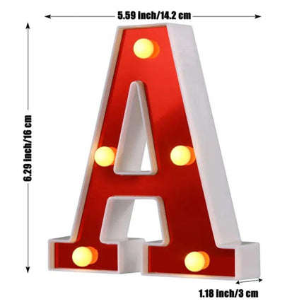 Luz LED de marquesina rojas