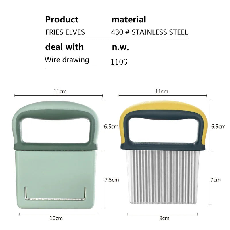 Cortador de patatas y verduras onduladasCortadoresHome & Garden > Kitchen & Dining > Kitchen Tools & Utensils > Kitchen Slicers