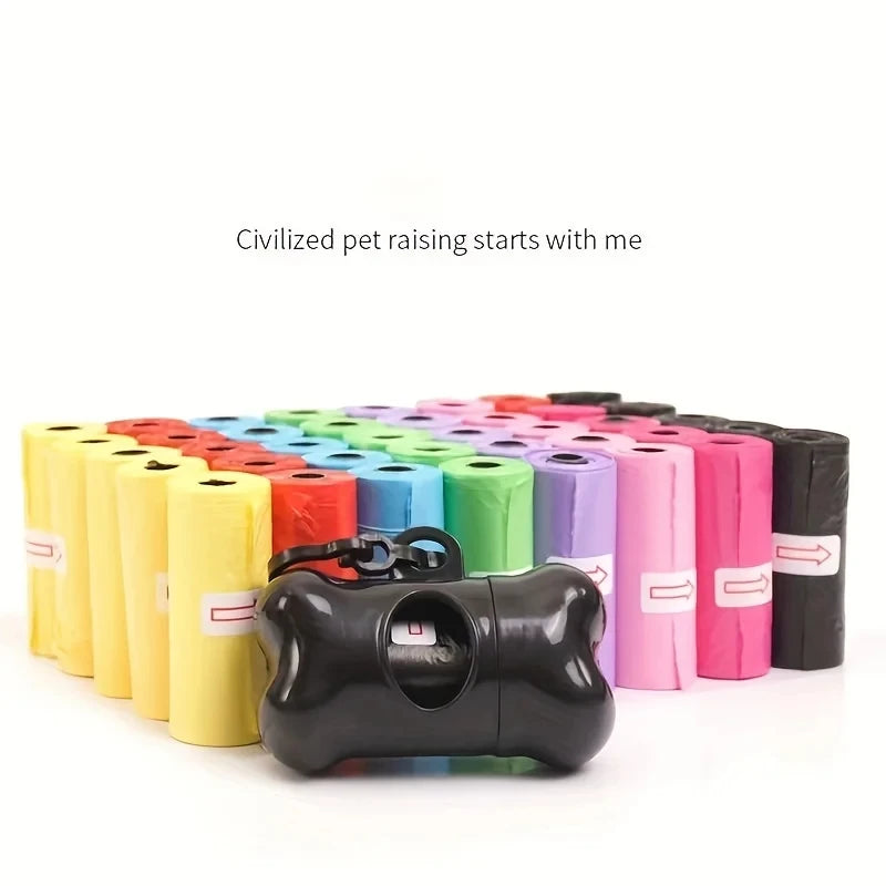 Bolsas para excrementos de perro, 15 bolsas por rolloAccesoriosAnimals & Pet Supplies > Pet Supplies > Pet Waste Disposal Systems & Tools