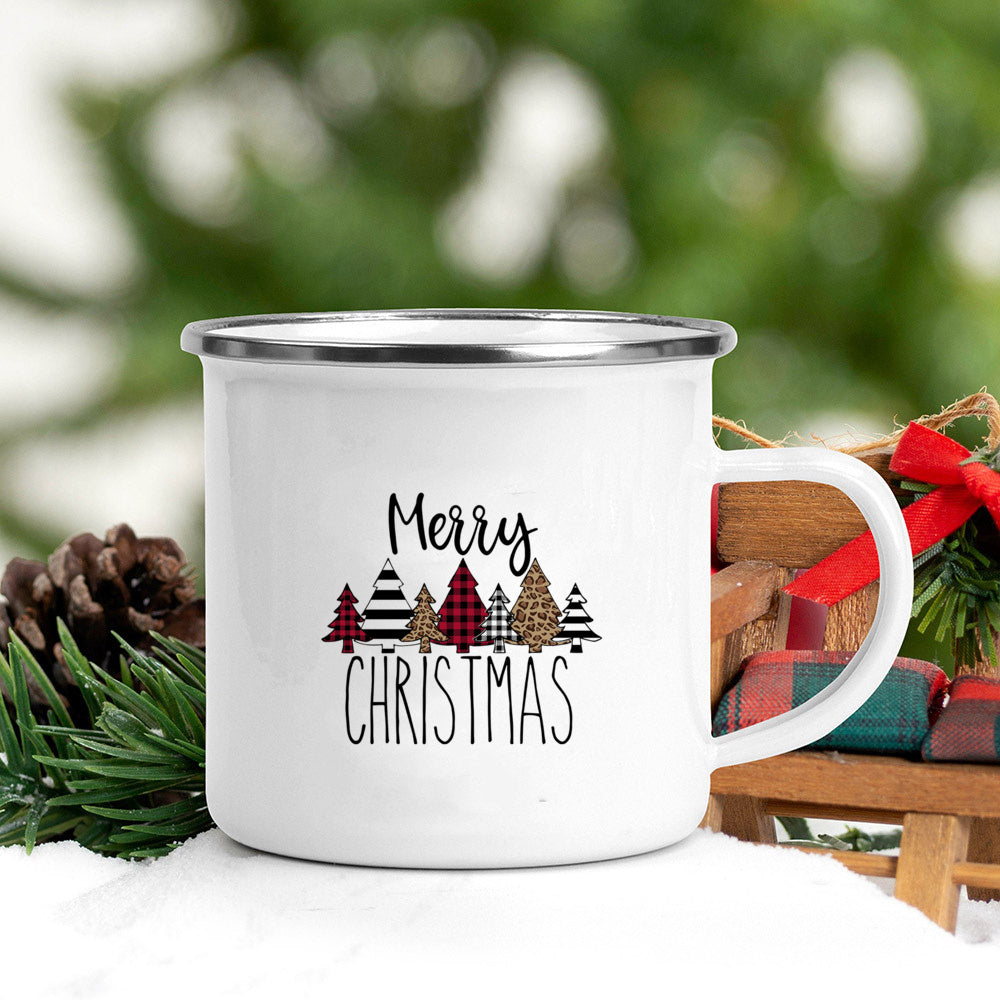 Tazas con estampados navideños