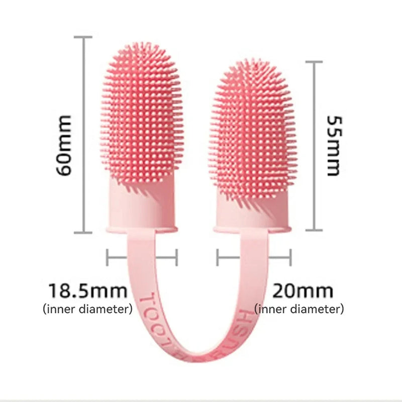Cepillo de dientes de dedal para mascotasHigieneAnimals & Pet Supplies > Pet Supplies > Pet Oral Care Supplies > Toothbrushes