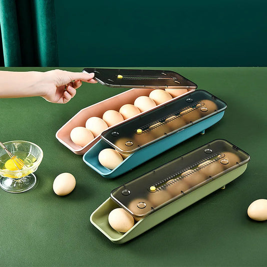 Stackable egg boxes
