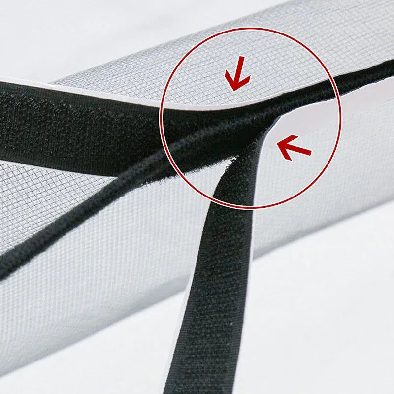 Mosquitera de red blanca autoadhesiva para ventanasMosquiterasHome & Garden > Decor > Window Treatments > Window Screens