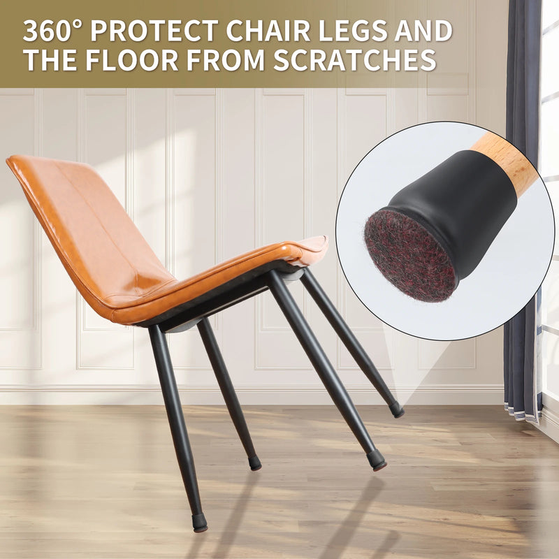 Conteras para patas de silla de silicona con almohadillas de fieltro 8 piezasProtectores para mueblesHome & Garden > Household Supplies > Furniture Floor Protectors
