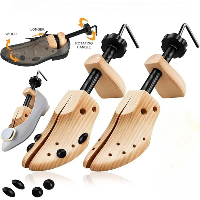 Horma ajustable de madera para ensanchar zapatosAccesoriosHome & Garden > Household Supplies > Shoe Care & Tools > Shoe Trees & Shapers > Shoe Trees