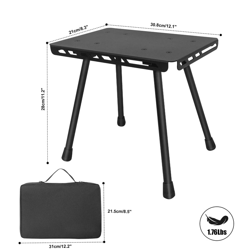 Taburete de camping plegable de aluminio ligero multifunción portátil para exterior, pesca y picnicSillas plegablesSporting Goods > Outdoor Recreation > Camping & Hiking > Camp Furniture
