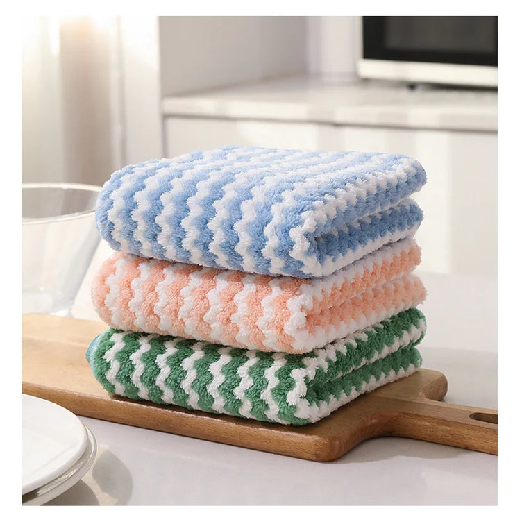 Absorbent Microfiber Kitchen Towel