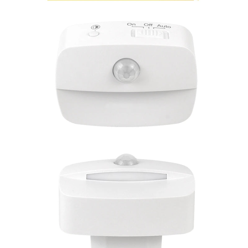 Luz LED nocturna con sensor de movimiento y enchufe europeo de 220VLámparas de paredHome & Garden > Lighting > Night Lights & Ambient Lighting