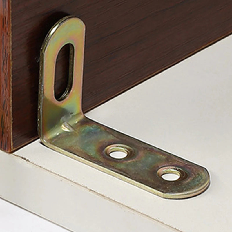 Juego de 4 soportes angulares ajustables en forma de LSoportesHardware > Hardware Accessories > Brackets & Reinforcement Braces