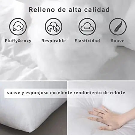 Pack de 6 unidades de relleno para cojínCojines
