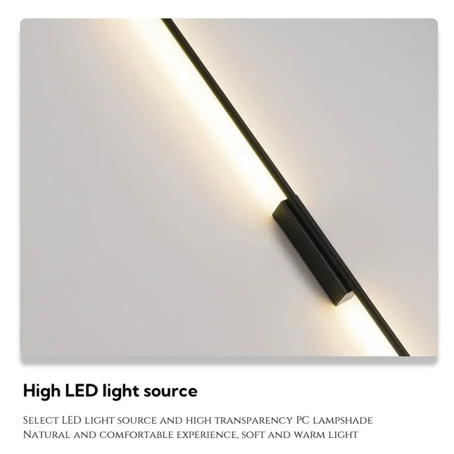 Modern LED wall lamp