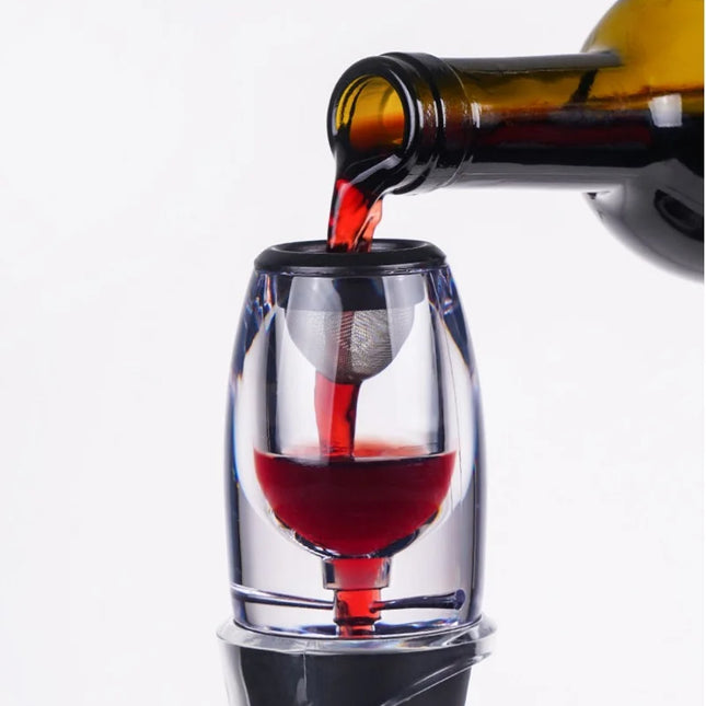 Professional Filter Wine Pourer and Decanter with Stand