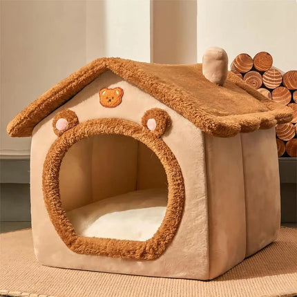 Foldable pet house