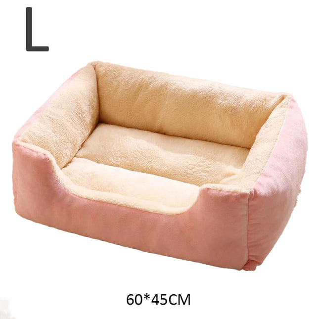 Square pet bed