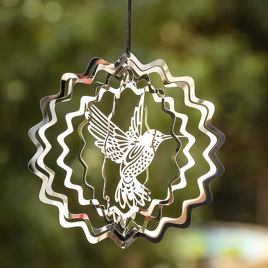 3D Rotating Hanging Wind Spinner Dream Catcher