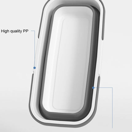 Cubo plegable de gran capacidad