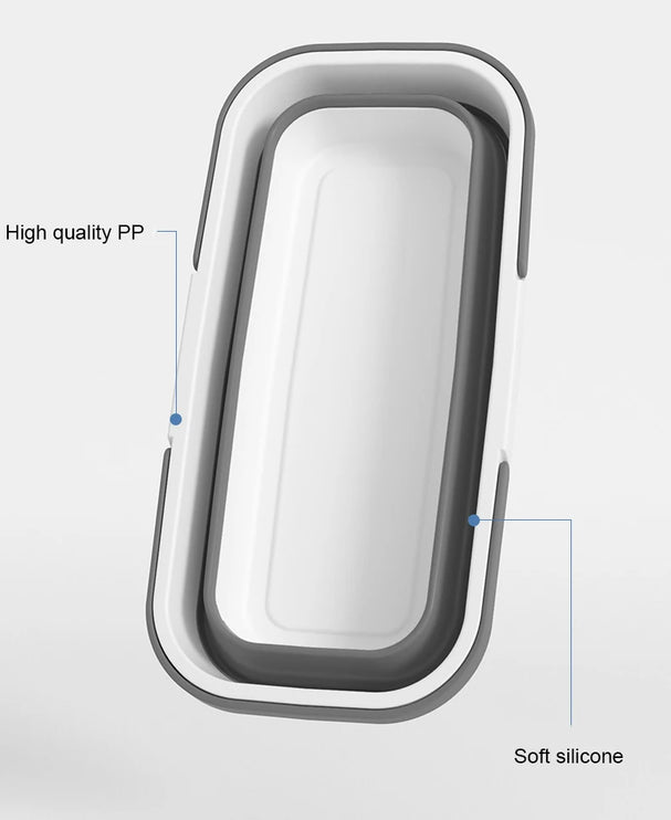 Cubo plegable de gran capacidad