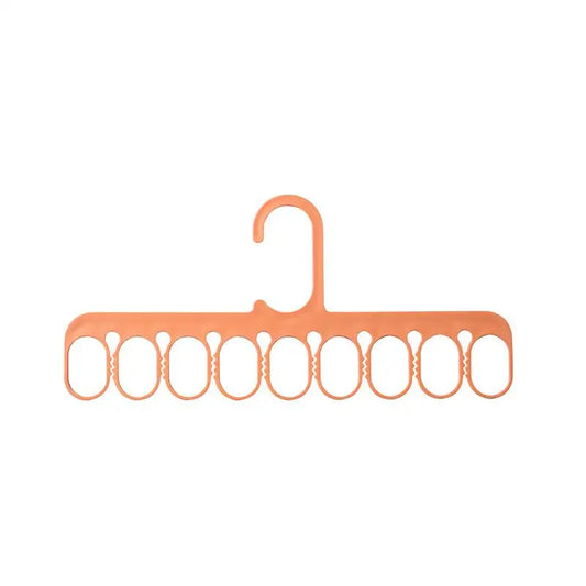 Multi-function 9-hole clothes hanger