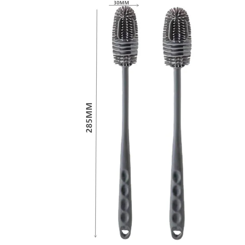 Cepillo de silicona para limpieza de botellas y biberonesCepillos