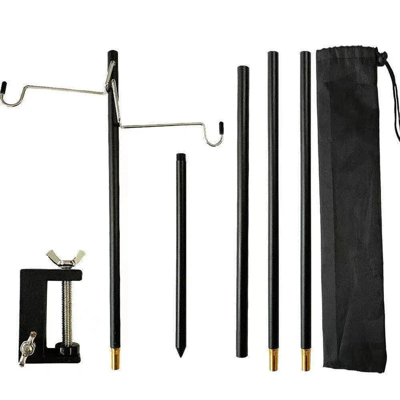 Soporte plegable para linterna de camping | Aleación de aluminio, 4 secciones y altura ajustableColgadoresUncategorized