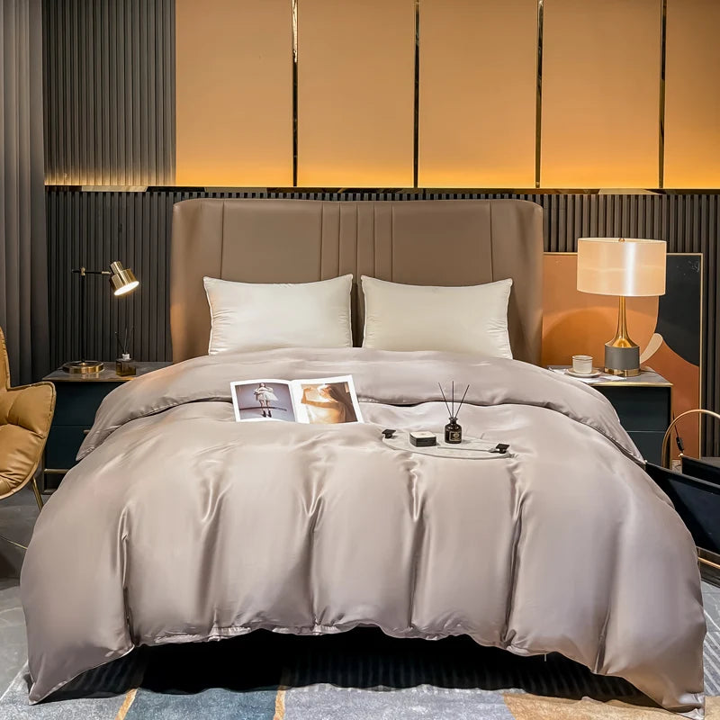 Fundas de almohada efecto seda en colores solidos y neutrosFundas de almohada