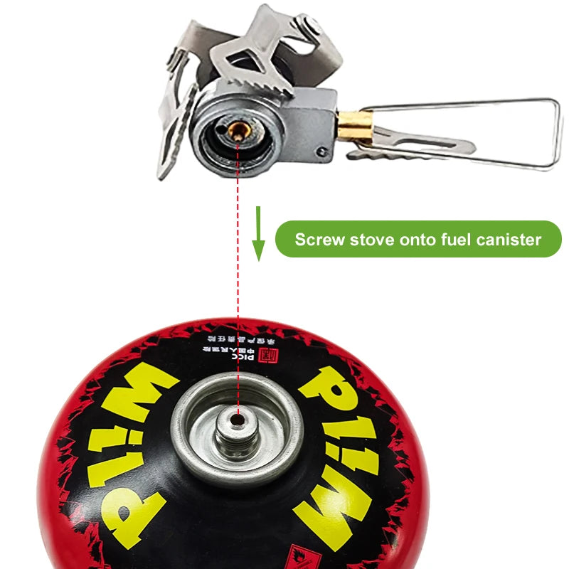 Hornillo de gas de camping brs-3000t ultraligero de titanio | 26 g, 2700 wHornillosSporting Goods > Outdoor Recreation > Camping & Hiking > Camping Cookware & Dinnerware