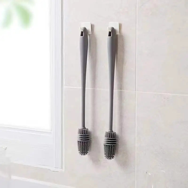 Cepillo de silicona para limpieza de botellas y biberonesCepillos