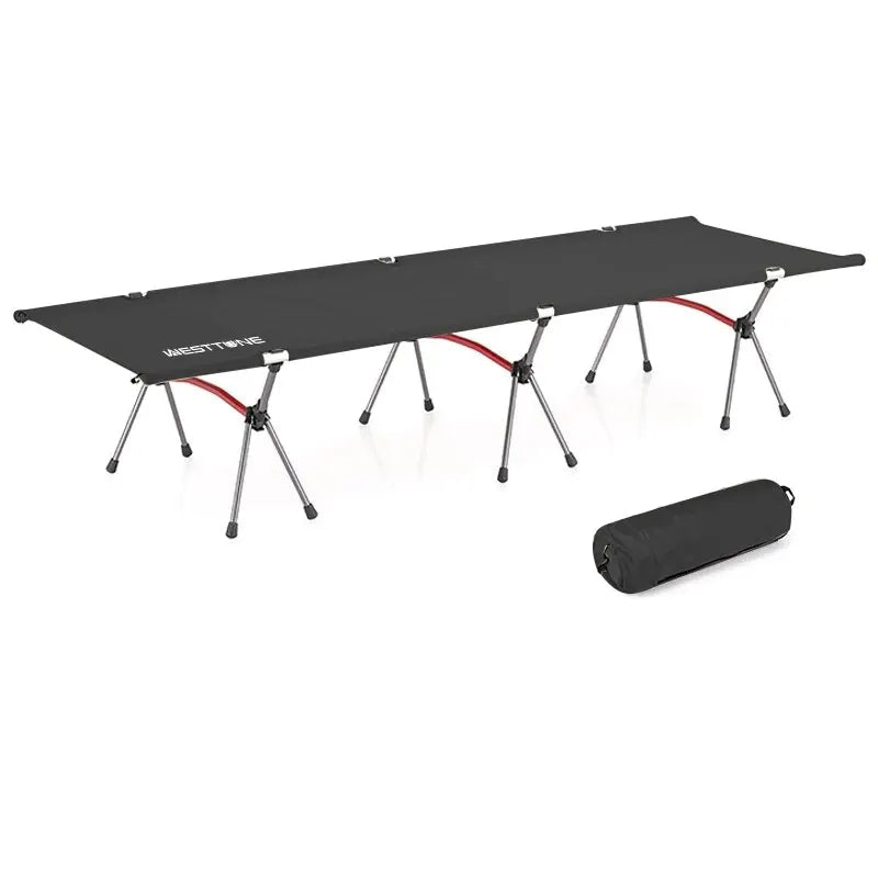 Cama de camping plegable ultraligera | Aleación de aluminio, 2,18 kg, carga 120 kgColchonesSporting Goods > Outdoor Recreation > Camping & Hiking > Camp Furniture > Cots