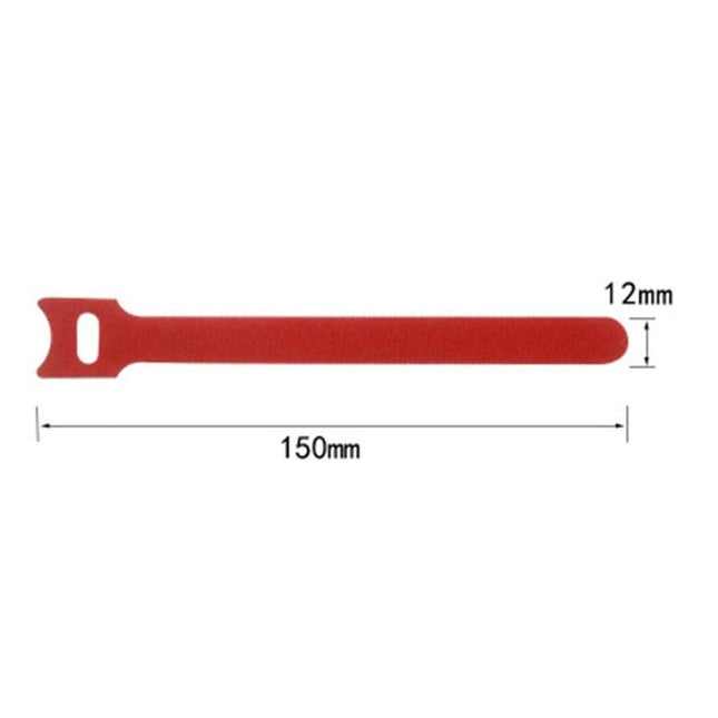 Attaches de câble amovibles en nylon réutilisables, 30 pièces