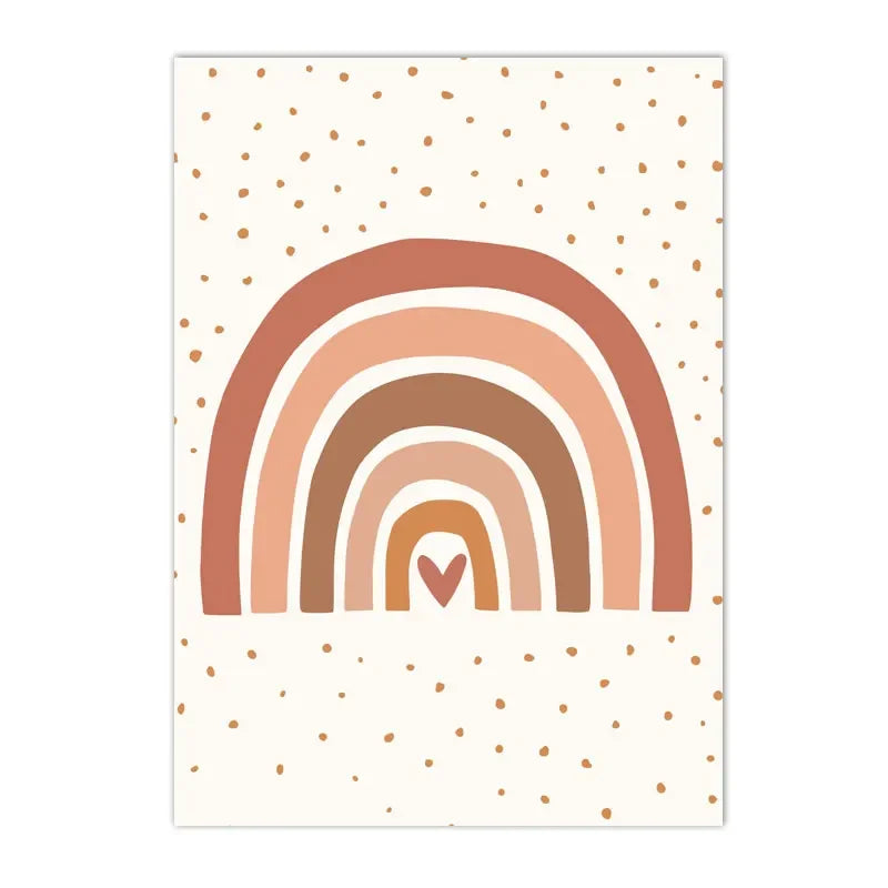 Cuadro Infantil en Lienzo – Arcoíris y Nubes | Tamaño Compacto para Habitaciones InfantilesCuadrosHome & Garden > Decor > Artwork > Posters, Prints, & Visual Artwork > Posters