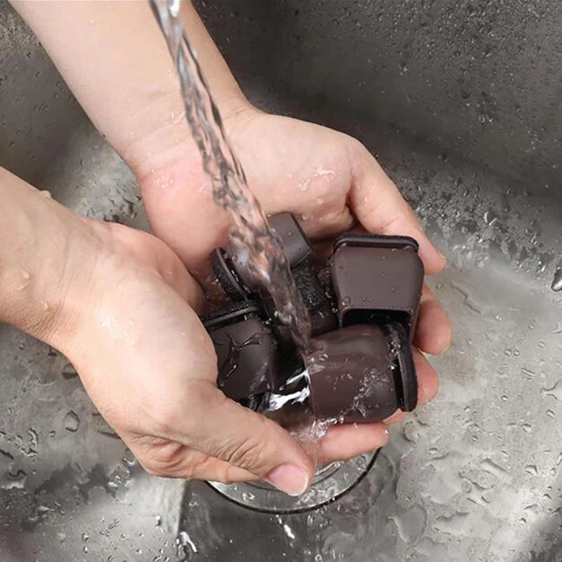 Conteras para patas de silla de silicona con almohadillas de fieltro 8 piezasProtectores para mueblesHome & Garden > Household Supplies > Furniture Floor Protectors