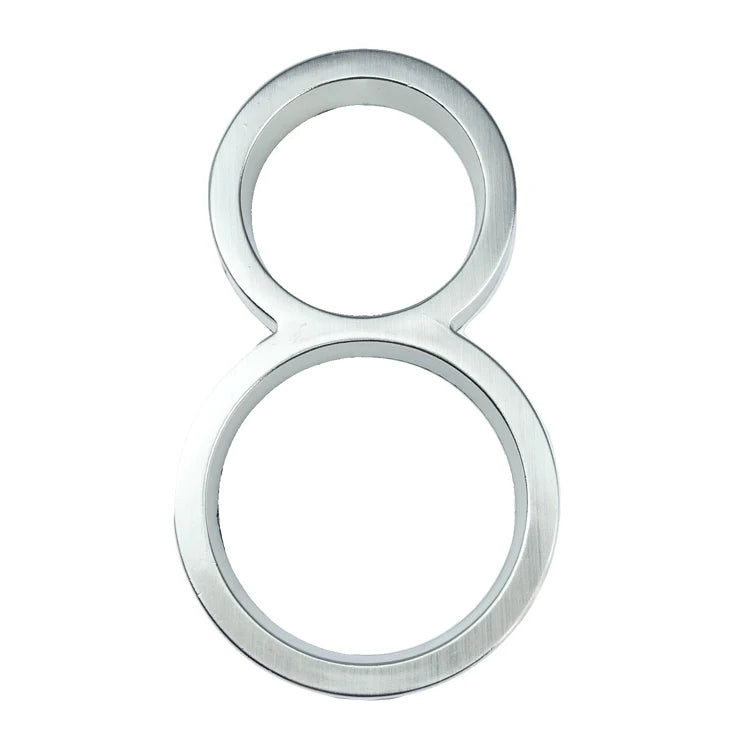 Números y letras flotantes para casasNúmeros